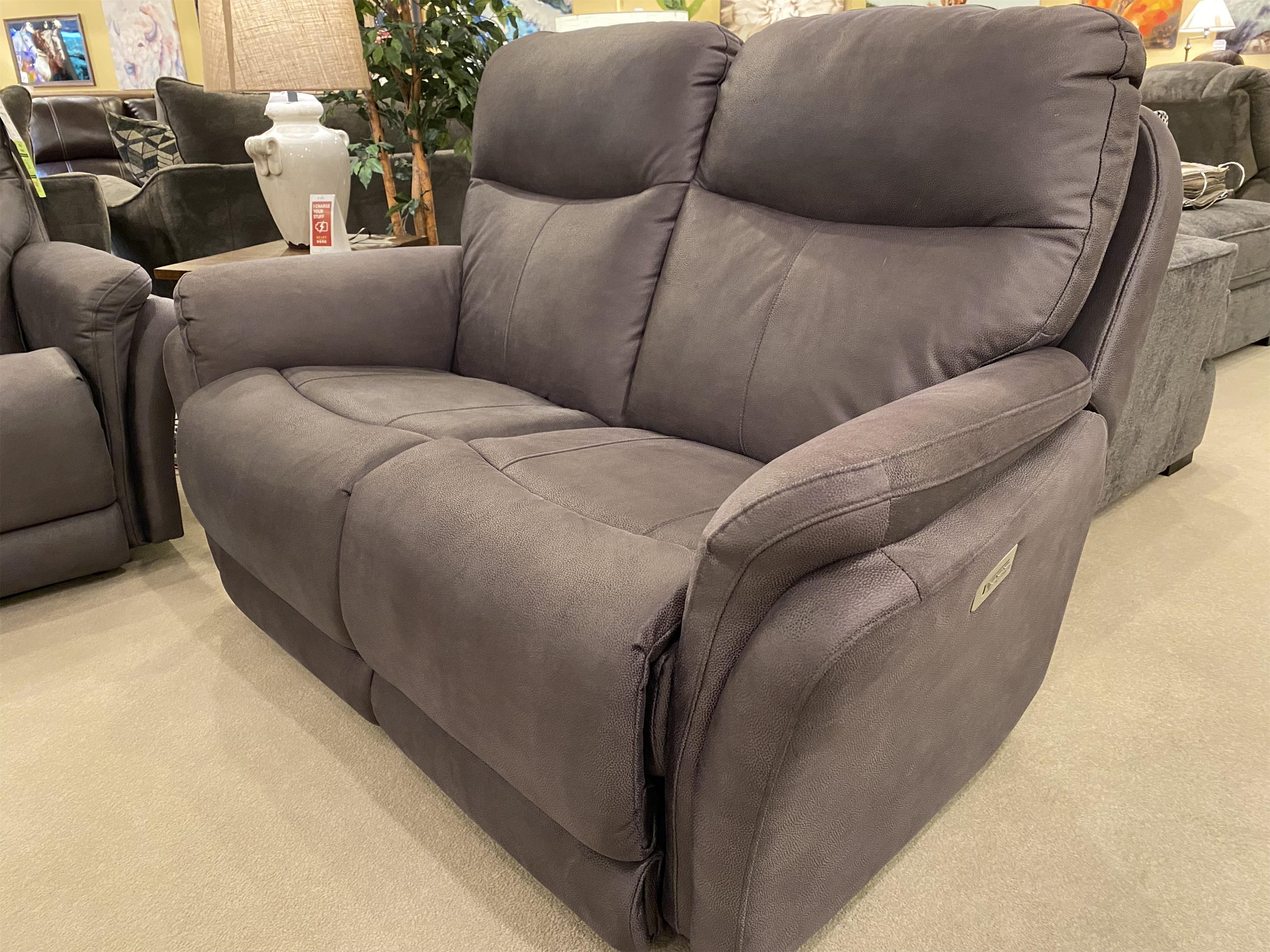 Stanton power 2025 reclining sofa